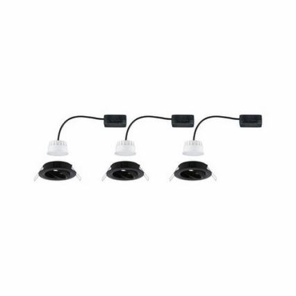 Paulmann 94471 - SET 3xLED/6W IP23 Bathroom recessed light NOVA 230V
