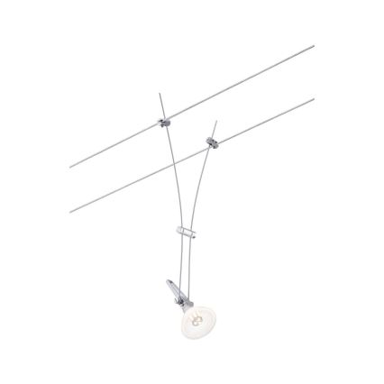 Paulmann 94487 - 1xGU5,3/50W Spotlight for string system COMET 230V matte chrome
