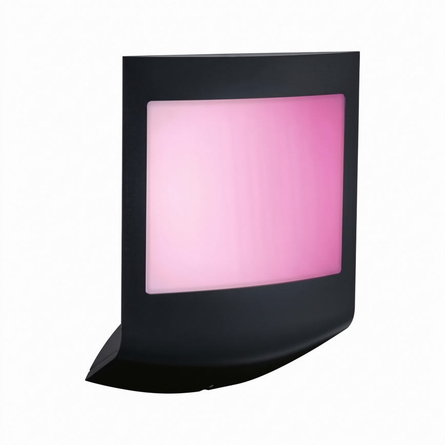 Paulmann 94513 - RGBW LED/8.2W IP44 Dimmable outdoor wall light with motion and dusk sensor PADEA 230V anthracite