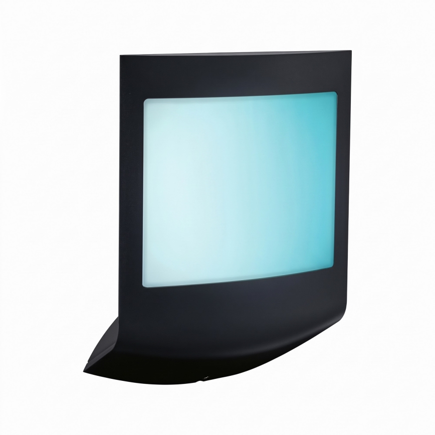 Paulmann 94513 - RGBW LED/8.2W IP44 Dimmable outdoor wall light with motion and dusk sensor PADEA 230V anthracite