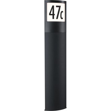 Paulmann 94514 - LED/8.5W IP44 Dimmable house number light with motion and dusk sensor PADEA 230V anthracite