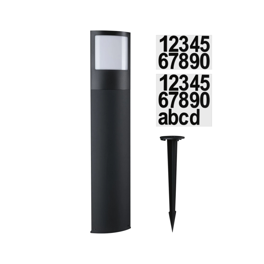 Paulmann 94514 - LED/8.5W IP44 Dimmable house number light with motion and dusk sensor PADEA 230V anthracite