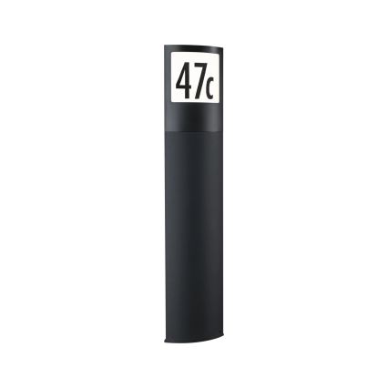 Paulmann 94515 - LED 8.5W IP44 Dimmable house number light with motion and dusk sensor PADEA 230V Anthracite