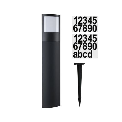 Paulmann 94515 - LED 8.5W IP44 Dimmable house number light with motion and dusk sensor PADEA 230V Anthracite