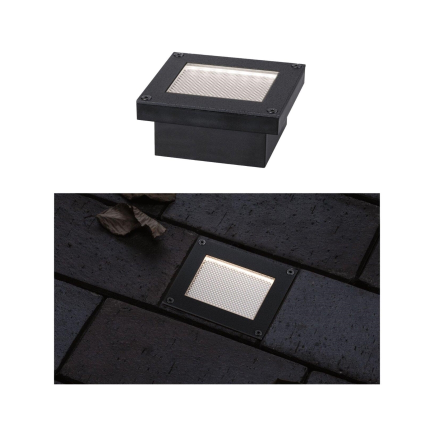 Paulmann 94578 - LED/0,1W IP67 Solar recessed light DOMENIC 1,2V 1500 mAh