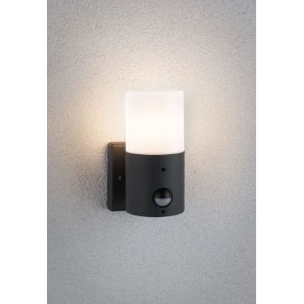 Paulmann 94648 - 1xE27/15W IP44 Outdoor wall light with a sensor TUBS 230V