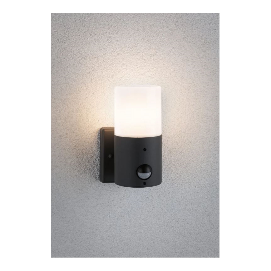 Paulmann 94648 - 1xE27/15W IP44 Outdoor wall light with a sensor TUBS 230V