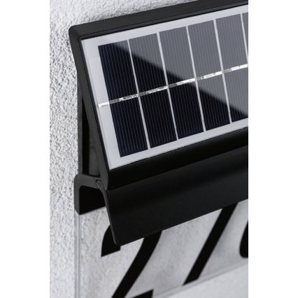 Paulmann 94694 - LED/0,2W IP44 Solar house number NEDA 3,7V 1800 mAh