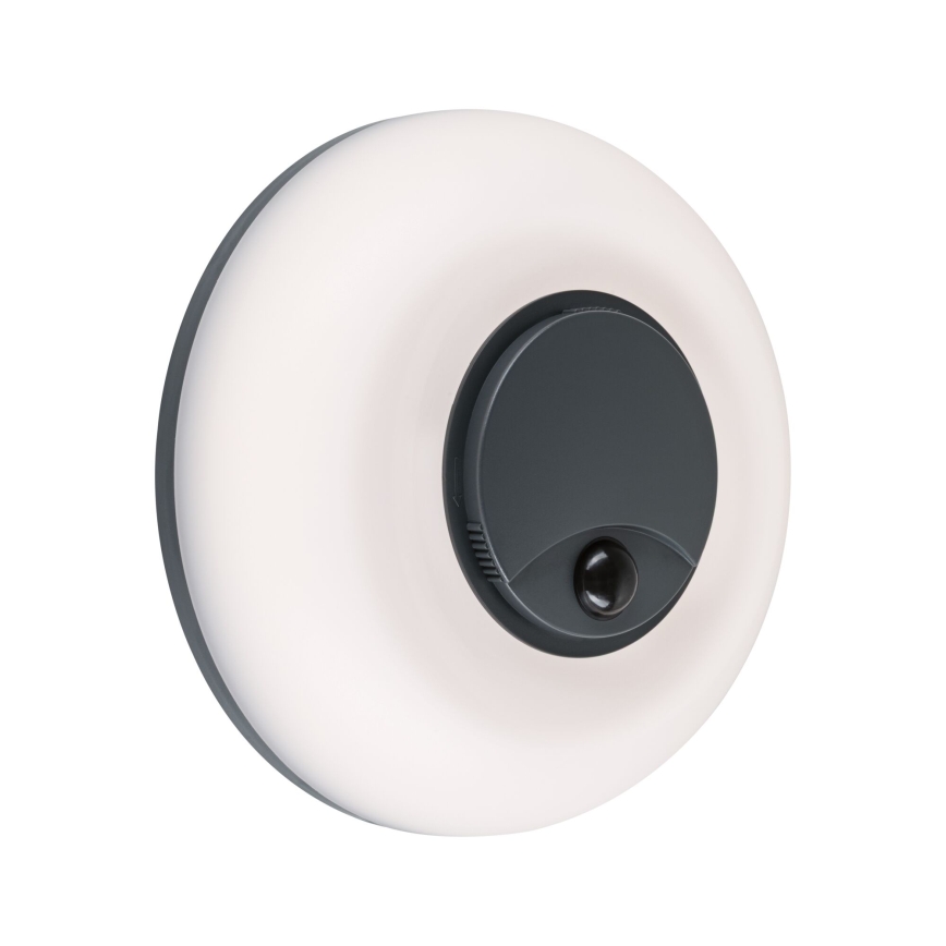 Paulmann 94956 - LED/20,5W IP65 Dimmable outdoor wall light with motion and dusk sensor AUREVA 230V 2200/3000/4000K anthracite