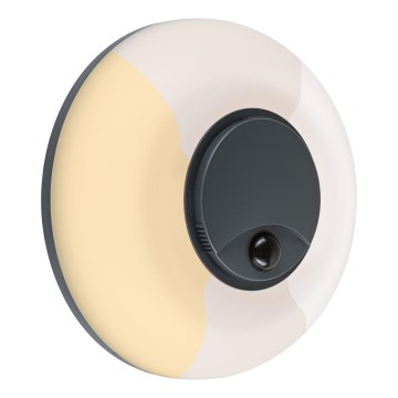Paulmann 94956 - LED/20,5W IP65 Dimmable outdoor wall light with motion and dusk sensor AUREVA 230V 2200/3000/4000K anthracite