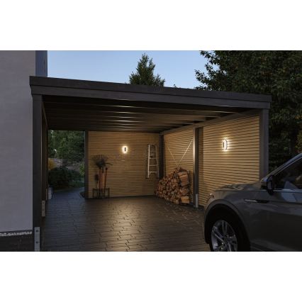 Paulmann 94957 - LED/18,5W IP65 Dimmable outdoor wall light ELUNOR 230V 2200/3000/4000K anthracite