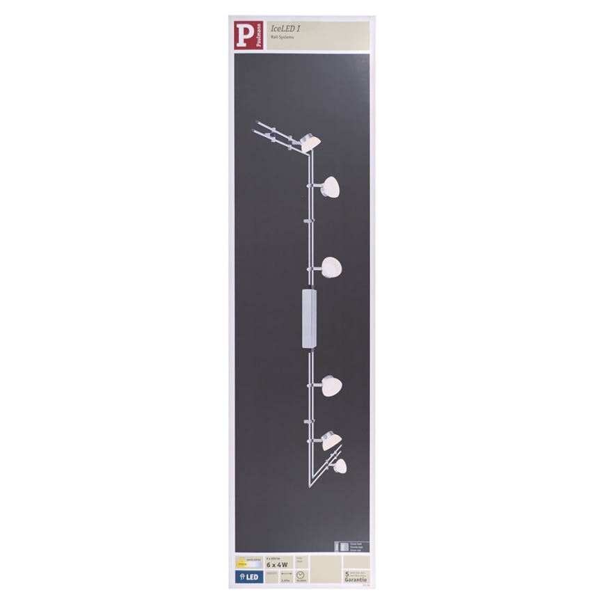 Paulmann 95195 - 6xLED/4W Spotlight IceLED I 230/12V