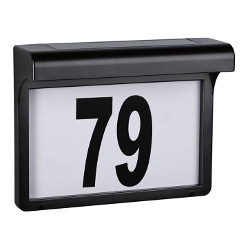 Paulmann 95388 - LED/0,05W IP44 Solar house number with sensor DAYTON 4,8V