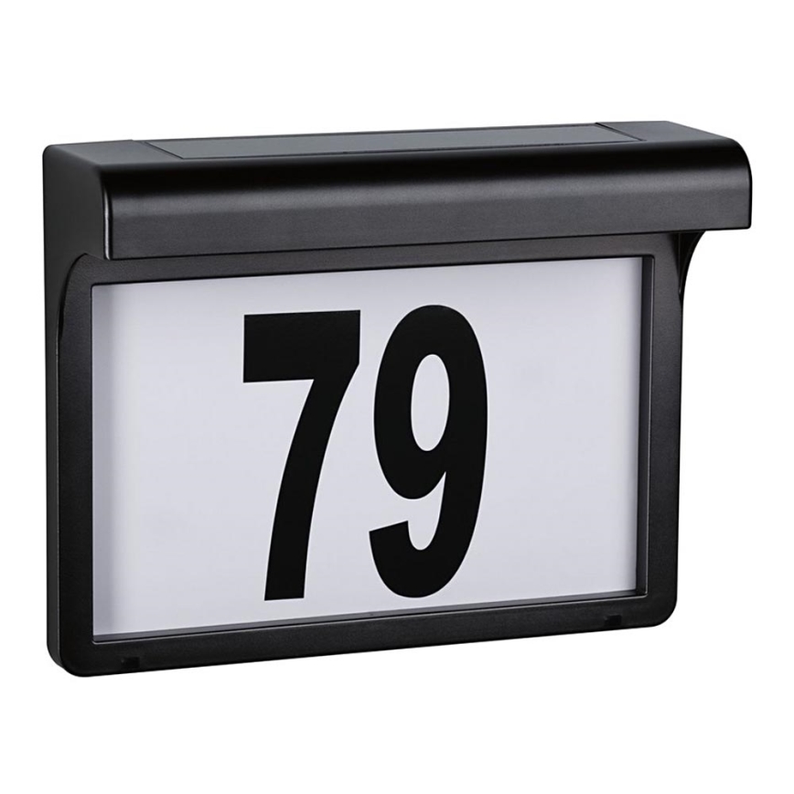 Paulmann 95388 - LED/0,05W IP44 Solar house number with sensor DAYTON 4,8V