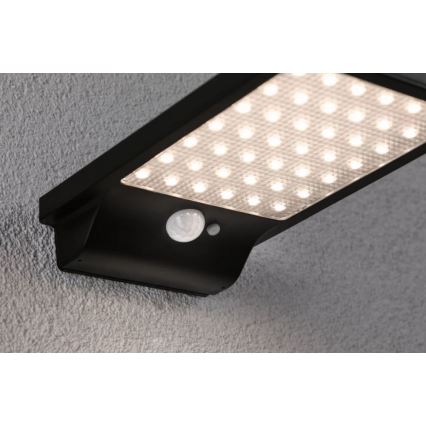 Paulmann 95393 - LED/4W IP44 Dimmable solar wall light with a sensor SOLVEIG 3,7V 2000 mAh