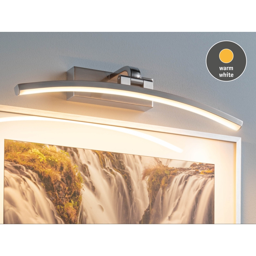 Paulmann 95557 - LED/8.5W Picture Light BENTO 230V 40 cm Matte Chrome
