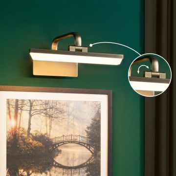 Paulmann 95568 - RENAN LED/6W Picture Light 230V 30 cm Brass