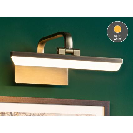 Paulmann 95568 - RENAN LED/6W Picture Light 230V 30 cm Brass