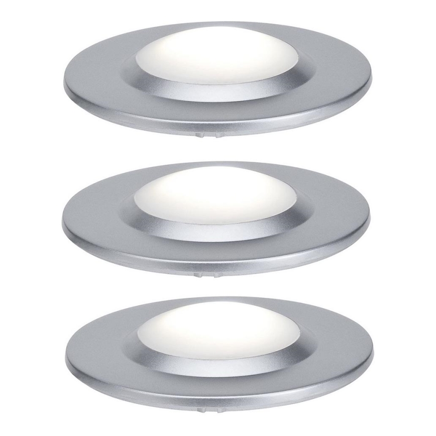 Paulmann 98872 - SET 3xLED/3W IP44 Bathroom suspended ceiling light SPECIAL LINE 230V