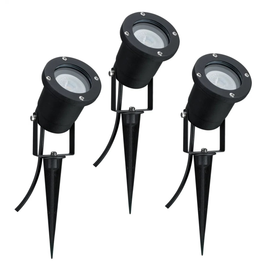 Paulmann 98897 - SET 3xLED GU10/3,5W IP65 Outdoor lamp 230V