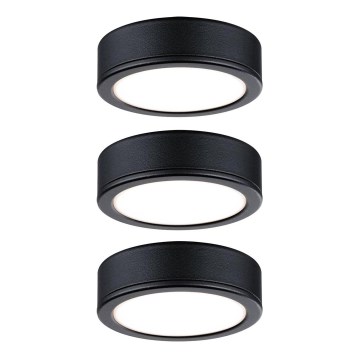 Paulmann 99990 - SET 3xLED/3,5W Furniture lighting PUKK 230V