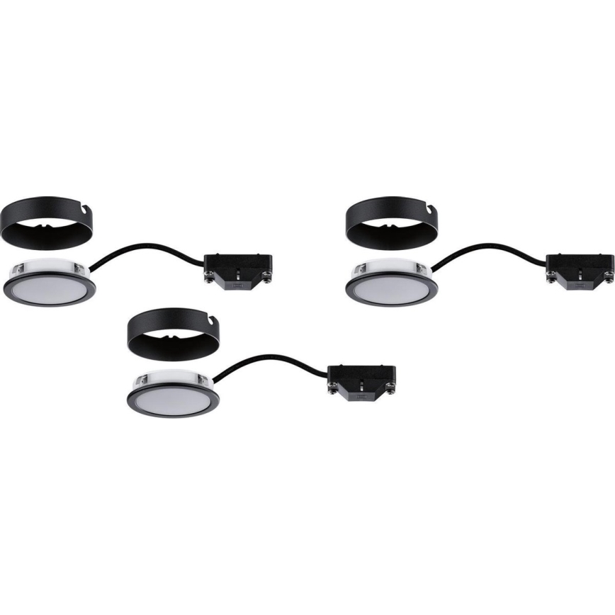 Paulmann 99990 - SET 3xLED/3,5W Furniture lighting PUKK 230V