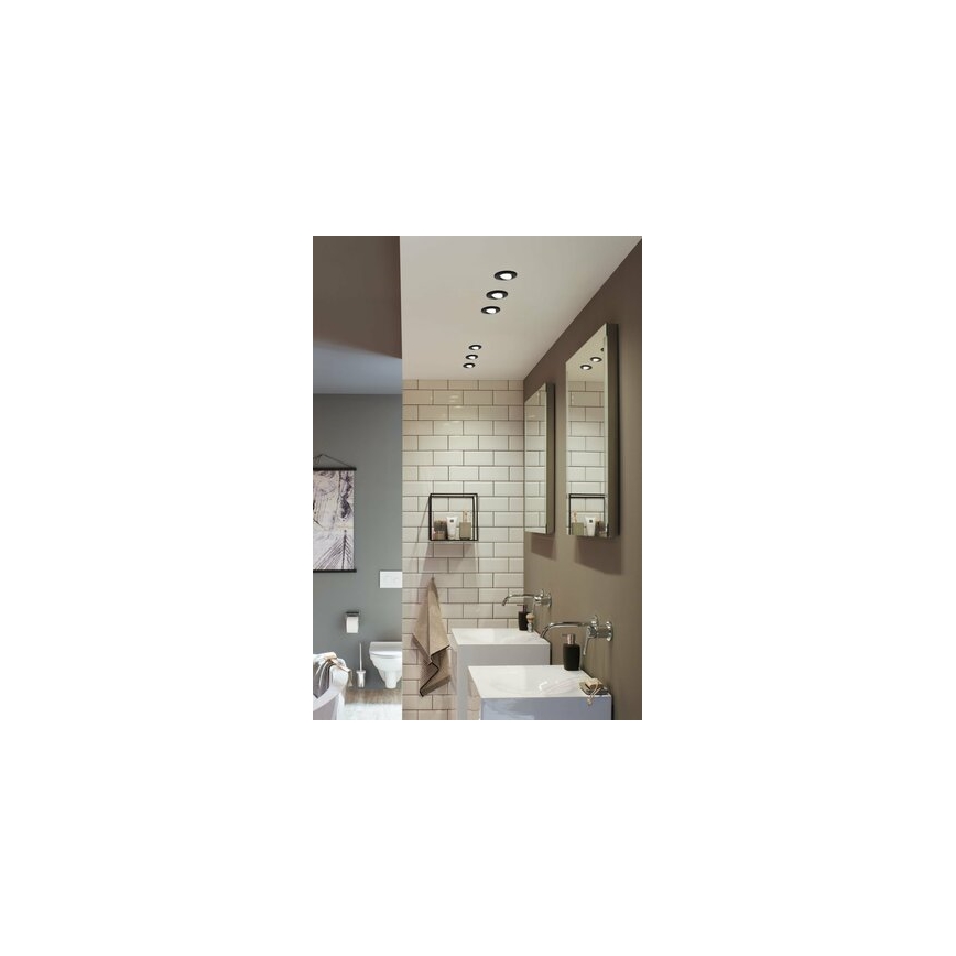 Paulmann 99991 - SET 3xLED/6W IP65 Bathroom recessed light CALLA 230V