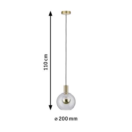 Paulmann -  Chandelier on a string ESBEN 1xE27/20W/230V