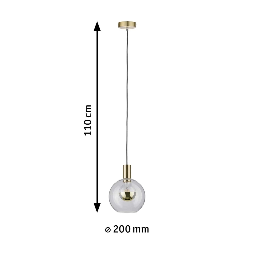 Paulmann -  Chandelier on a string ESBEN 1xE27/20W/230V
