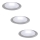 Paulmann - Nice Price 3630 - SET 3x LED/0,3W IP44 Orientation light  230V 6500-9000K