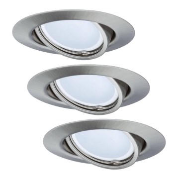 Paulmann - TIP 3974 - SET 3xLED/4,9W Recessed light COIN 230V