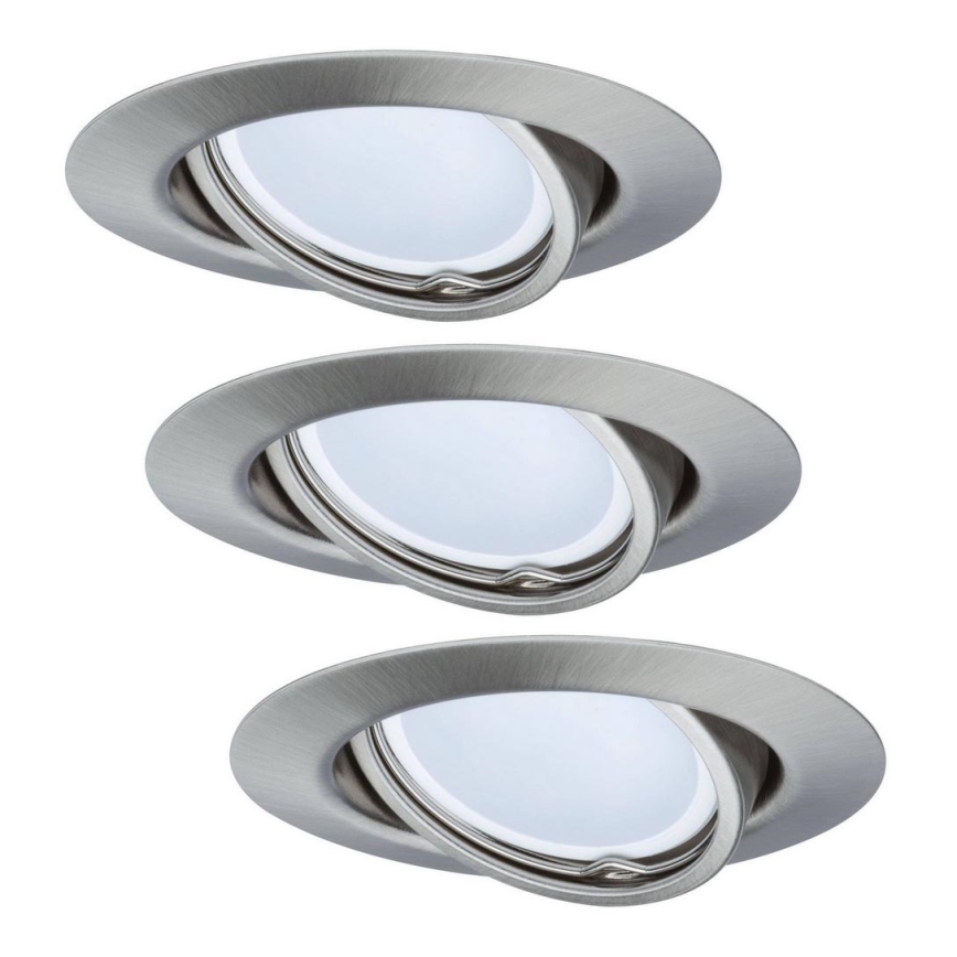 Paulmann - TIP 3974 - SET 3xLED/4,9W Recessed light COIN 230V