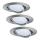 Paulmann - TIP 3974 - SET 3xLED/4,9W Recessed light COIN 230V