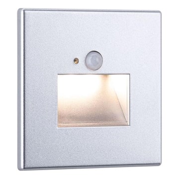 Paulmann  93134 - LED/1,2W Staircase light with sensor EDGE 230V matte chrome