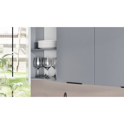PEARL 240 cm Kitchen Unit, Grey
