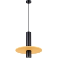 PELTA Cable Pendant Light, 1x GU10/10W/230V — Black/Yellow