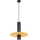 PELTA Cable Pendant Light, 1x GU10/10W/230V — Black/Yellow