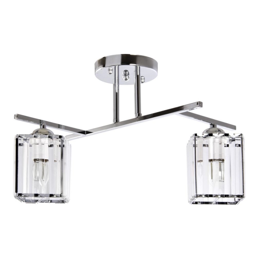 Pendant chandelier 2xE27/60W/230V