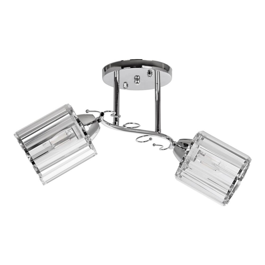 Pendant chandelier 2xE27/60W/230V