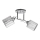 Pendant chandelier 2xE27/60W/230V