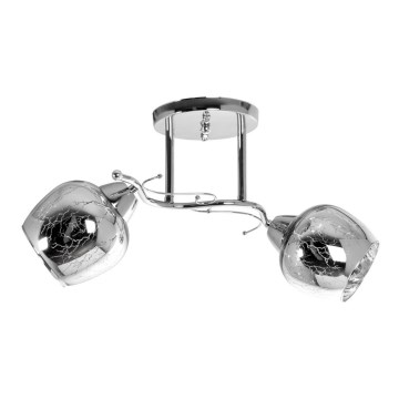 Pendant chandelier 2xE27/60W/230V