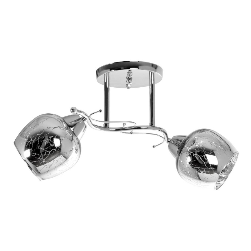 Pendant chandelier 2xE27/60W/230V
