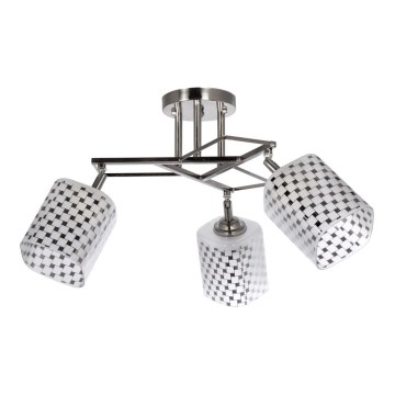 Pendant chandelier 3xE27/60W/230V