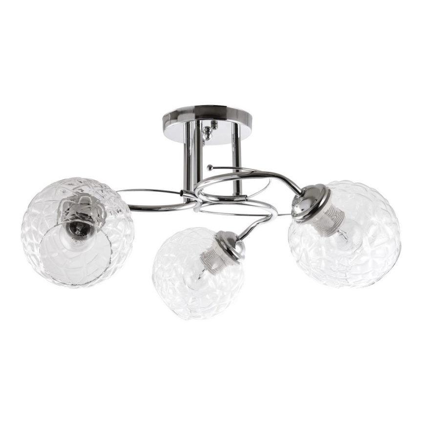 Pendant chandelier 3xE27/60W/230V