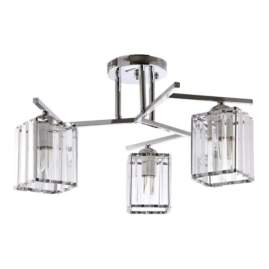 Pendant chandelier 3xE27/60W/230V