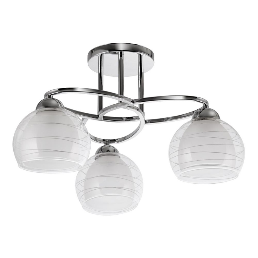 Pendant chandelier 3xE27/60W/230V