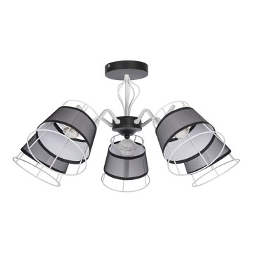 Pendant chandelier 5xE27/60W/230V