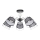 Pendant chandelier 5xE27/60W/230V