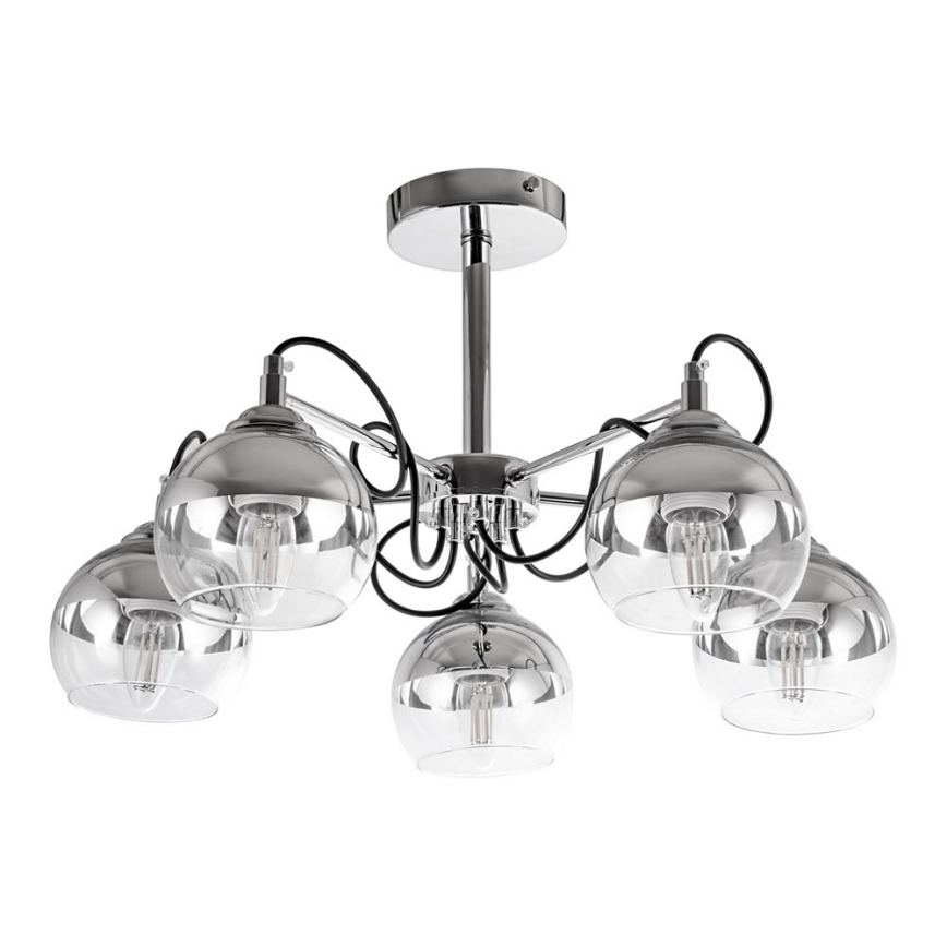 Pendant chandelier 5xE27/60W/230V