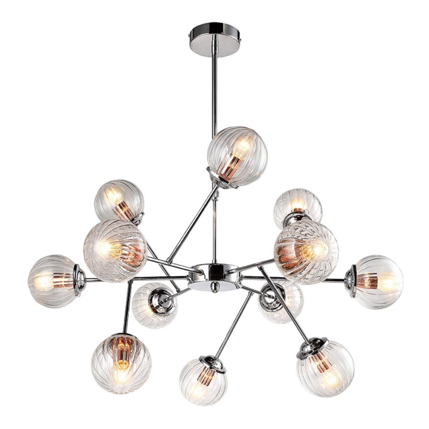 Pendant chandelier BEST 12xE14/40W/230V